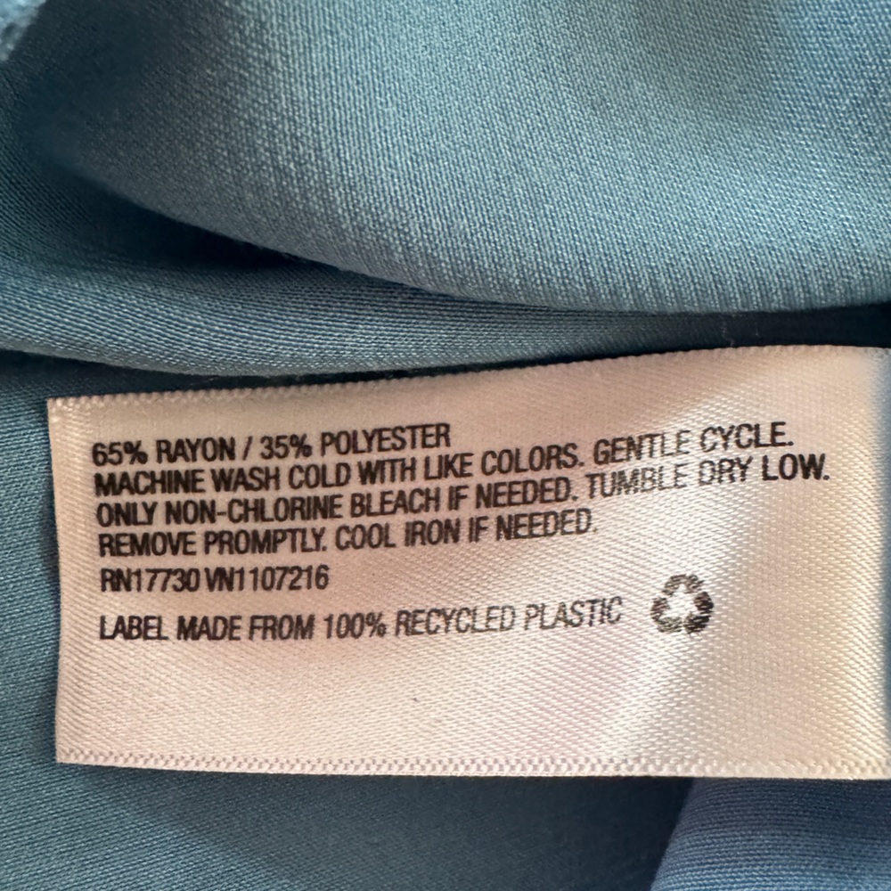 Flawed - Prologue - Sleeveless Chambray Hi Low Dress - Picture 6 of 6